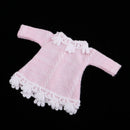 Lovely Pink Lace Dress Skirt Clothes for OB11 Obitsu11 Mini Blythe Dolls Party/ Casual Outfit