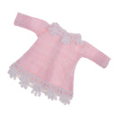 Lovely Pink Lace Dress Skirt Clothes for OB11 Obitsu11 Mini Blythe Dolls Party/ Casual Outfit