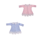 Lovely Pink Lace Dress Skirt Clothes for OB11 Obitsu11 Mini Blythe Dolls Party/ Casual Outfit