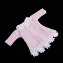 Lovely Pink Lace Dress Skirt Clothes for OB11 Obitsu11 Mini Blythe Dolls Party/ Casual Outfit