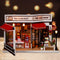 1/24 Scale DIY Miniature Dollhouse Cake shop Model With LED Light Kids Toy Gift