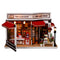 1/24 Scale DIY Miniature Dollhouse Cake shop Model With LED Light Kids Toy Gift