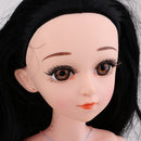 1/3 BJD Dolls Normal Skin Tone Nude Body Girls Model With Straight Hair 23 inch