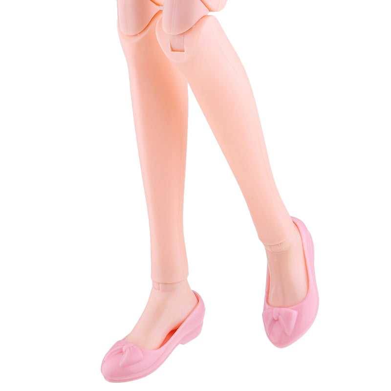 1/3 BJD Dolls Normal Skin Tone Nude Body Girls Model With Straight Hair 23 inch