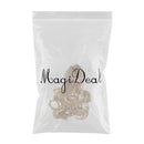 Long Curly Wig 20-21cm with Bowknot Pigtail for 1/3 BJD SD DOD LUTS Doll Light Gold