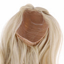 Long Curly Wig 20-21cm with Bowknot Pigtail for 1/3 BJD SD DOD LUTS Doll Light Gold