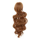 Long Curly Wig High Temperature Wire Middle Parting for 1/3 BJD SD DOD Doll Light Coffee