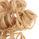 Long Curly Wig High Temperature Wire Middle Parting for 1/3 BJD SD DOD Doll Golden Yellow
