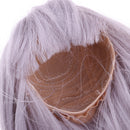Sweet 1/3 BJD Girl Doll Straight Wig Super Dollfie Wig Long Hair Silver Gray