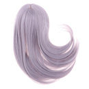 Sweet 1/3 BJD Girl Doll Straight Wig Super Dollfie Wig Long Hair Silver Gray