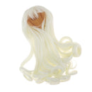 Sweet 1/3 BJD Dolls Wave Wig Super Dollfie Wig Curly Long Hair Light Green