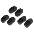 3 Pairs/Set Shoes Sandal Slippers For 25cm Mellchan Doll Outfit Accs Black