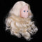 1/4 Female Bjd Doll Head Sculpt W. Blue Eyes Ball-Jointed Doll Body Parts