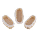 3pcs 1:12 Dollhouse Miniature Food Beer Serving Bamboo Storage Baskets Kitchen Accessories