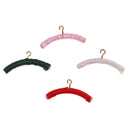 4 Piece Miniature Wooden Hangers Model For 1/12 Dollhouse Accessories
