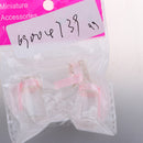 3Pcs 1:12 Dollhouse Miniature Glass Candy Bottles Storage Jar Food Accessory