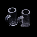 2Pcs 1/12 Miniature Plastic Beer Mugs Cup Dollhouse Tableware Decoration