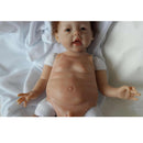 20-22inch Reborn Boy Baby Belly Plate Unpainted Silicone Belly Simulation Baby Doll Accessories Collections
