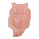 Painted 20-22inch Reborn Girl Belly Plate Added to Cloth Body for Realistic Baby Doll Custom Accessory