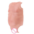 Painted 20-22inch Reborn Girl Belly Plate Added to Cloth Body for Realistic Baby Doll Custom Accessory