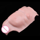 Painted 20-22inch Reborn Girl Belly Plate Added to Cloth Body for Realistic Baby Doll Custom Accessory