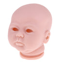 20inch Unpainted Reborn Kits Awake Baby Doll with Soft Silicone Head 3/4 Arms Full Legs Kids Gift Adult Collections