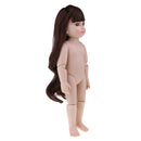Beautiful 45cm DIY Nude Jointed Dolls for SD BJD Girl Doll Ball Jointed Dolls