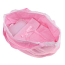 Lovely Baby Dolls Sleeping Bag Set for 26-28cm Dolls Accessories Generation Doll Pink