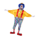 38cm Funny Yellow Clothes Clown Man Doll Halloween Decor Ornaments Gifts