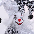 41cm Funny Shining Star Clothes Clown Man Doll Halloween Ornaments Gifts