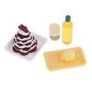 Kitchen Morning Food Resin Pinecone Cake Model Dollhouse Miniature 1/12