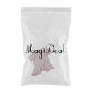 24inch Newborn Baby Doll Supply Suede Cloth Body for Reborn 3/4 Arm Full Leg Doll Kit Beige Color