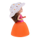 Sweet Caramel Cupcake Eyster Dolls Toys with Surprise, Cake Transform to Princess Doll