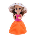 Sweet Caramel Cupcake Eyster Dolls Toys with Surprise, Cake Transform to Princess Doll