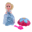Sweet Vanilla Cupcake Lorie Dolls Toys with Surprise, Cake Transform to Princess Doll