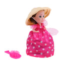Sweet Grapey Cupcake Candie Dolls Toys with Surprise, Cake Transform to Princess Doll