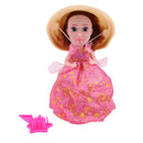 Sweet Vanilla Cupcake Jenny Dolls Toys with Surprise, Cake Transform to Princess Doll