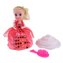 Sweet Caramel Cupcake Athy Dolls Toys with Surprise, Cake Transform to Princess Doll