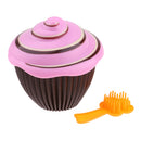 Sweet Chocolatey Cupcake Helen Dolls Toys with Surprise, Cake Transform to Princess Doll