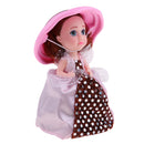 Sweet Chocolatey Cupcake Helen Dolls Toys with Surprise, Cake Transform to Princess Doll