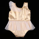 Golden Ballet Dancing Dress Jumpsuit Outfit for 18Â” American Girl Our Generation Dolls Clothes