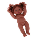 30cm Vinyl Lifelike Baby Doll African-American Doll Nude Baby Doll Model