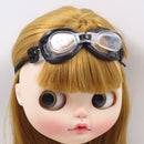 For 1/6 Blythe Doll Beach Seaside Accessory New Swimming Goggles with Black Side
