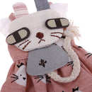 Fashion Skirt with Kitty Pattern & Headwear Accessory for 1/6 Blythe Dolls Pink