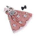 Fashion Skirt with Kitty Pattern & Headwear Accessory for 1/6 Blythe Dolls Pink
