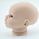 22inch Unpainted Reborn Kits Awake Baby Doll with Soft Silicone Head 3/4 Arms Full Legs Kids Gift Adult Collections