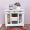 1/12 Dollhouse Miniature Furniture Wooden 4 Pane Drawer Sideboard Cabinet