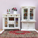 1/12 Dollhouse Miniature Furniture Wooden Display Cabinet Bookcase Decor