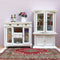1/12 Dollhouse Miniature Furniture Wooden Display Cabinet Bookcase Decor