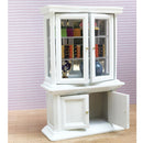 1/12 Dollhouse Miniature Furniture Wooden Display Cabinet Bookcase Decor